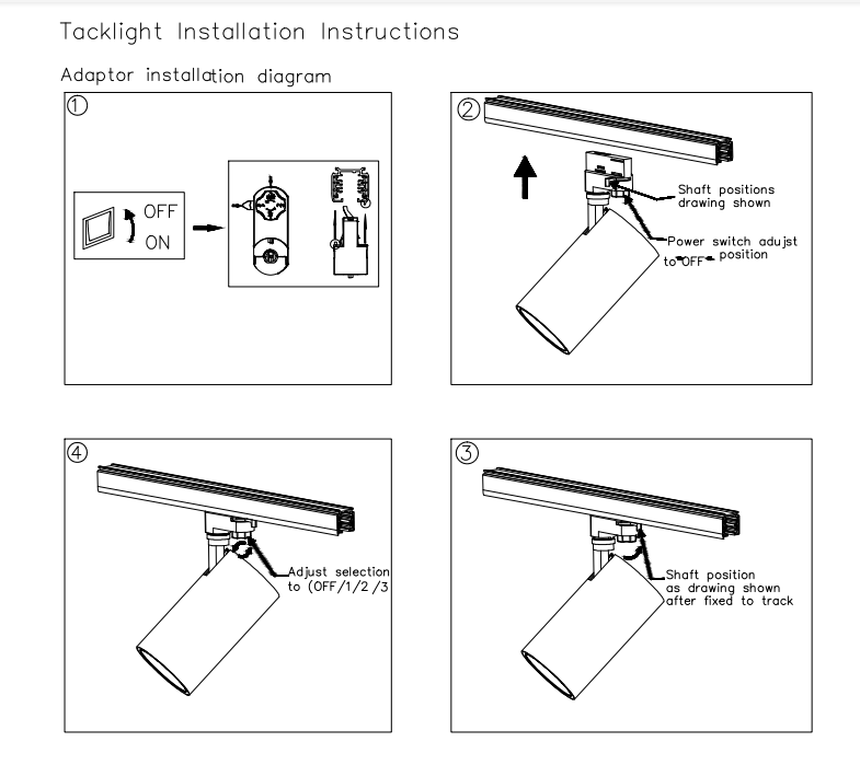 led track light 30w