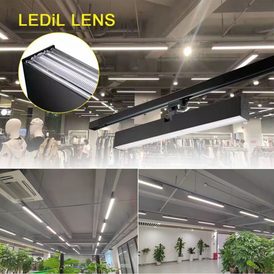 track mounted linear lighting solutions project case