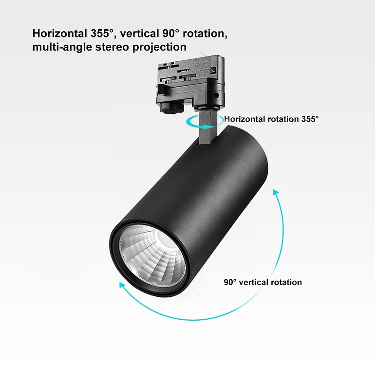 150Lm/w led track light 35w