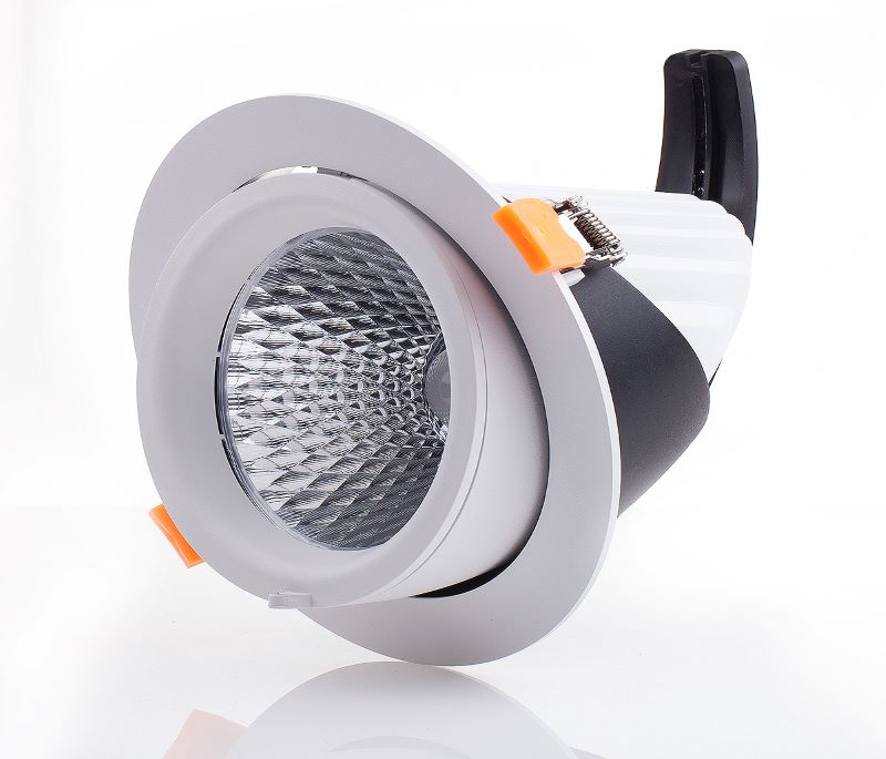 50w anti-glare gimble led downlight