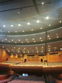 Congratulations DMX 512 LED Down Light Used in Dongguan Poly Theatre Stage