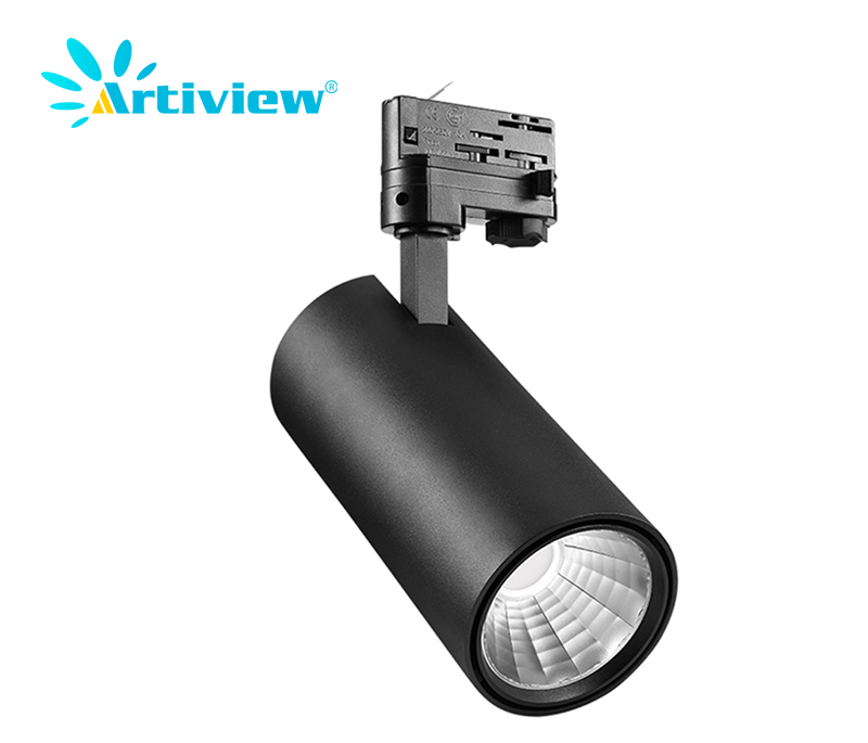 130Lm/w led track light 35w