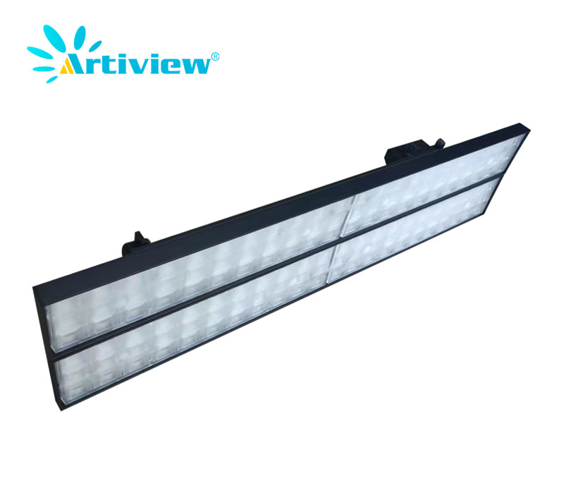 50W Led track panel Light 45° angle adjust panel light for supermarket clothing shops