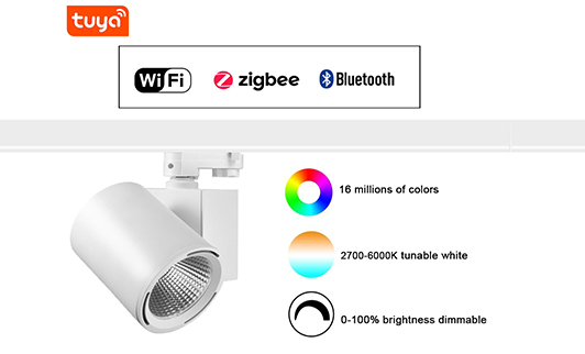 Smart Tuya Control LED Track Lighting System