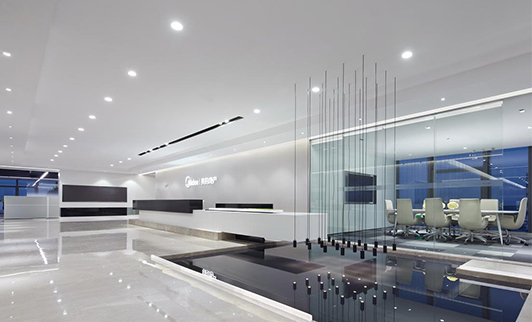 What are the characteristics of office lighting design?